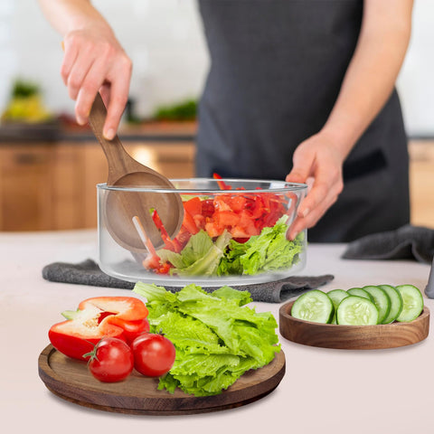 BOTOP acacia wood base and lid preserve finish with gentle care.