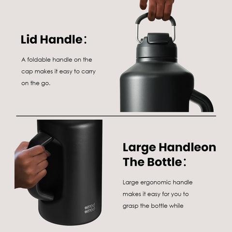 BOTTLE BOTTLE large carrying handle for gym and travel