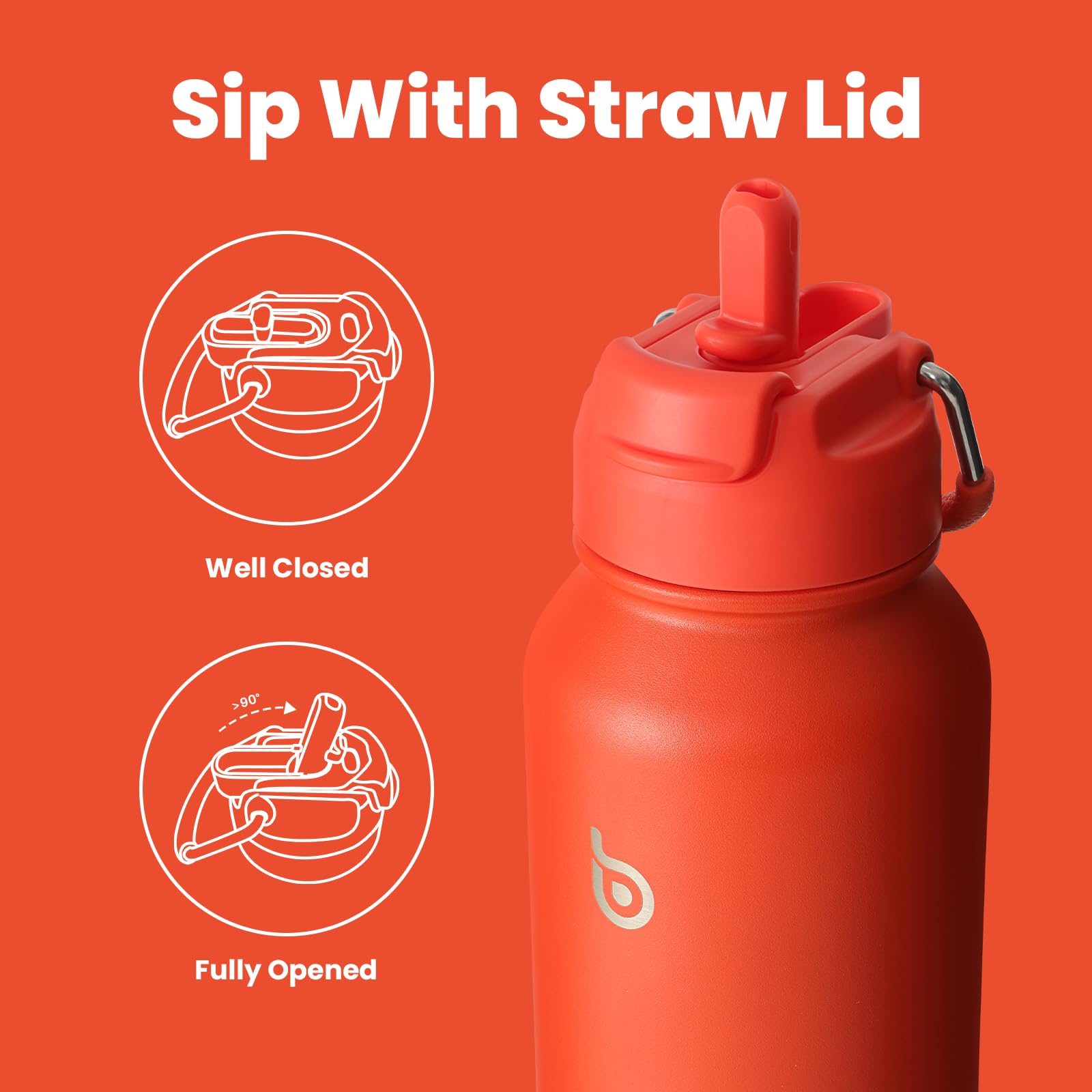 BOTTLE BOTTLE stainless steel vacuum insulation keeps drinks cold.