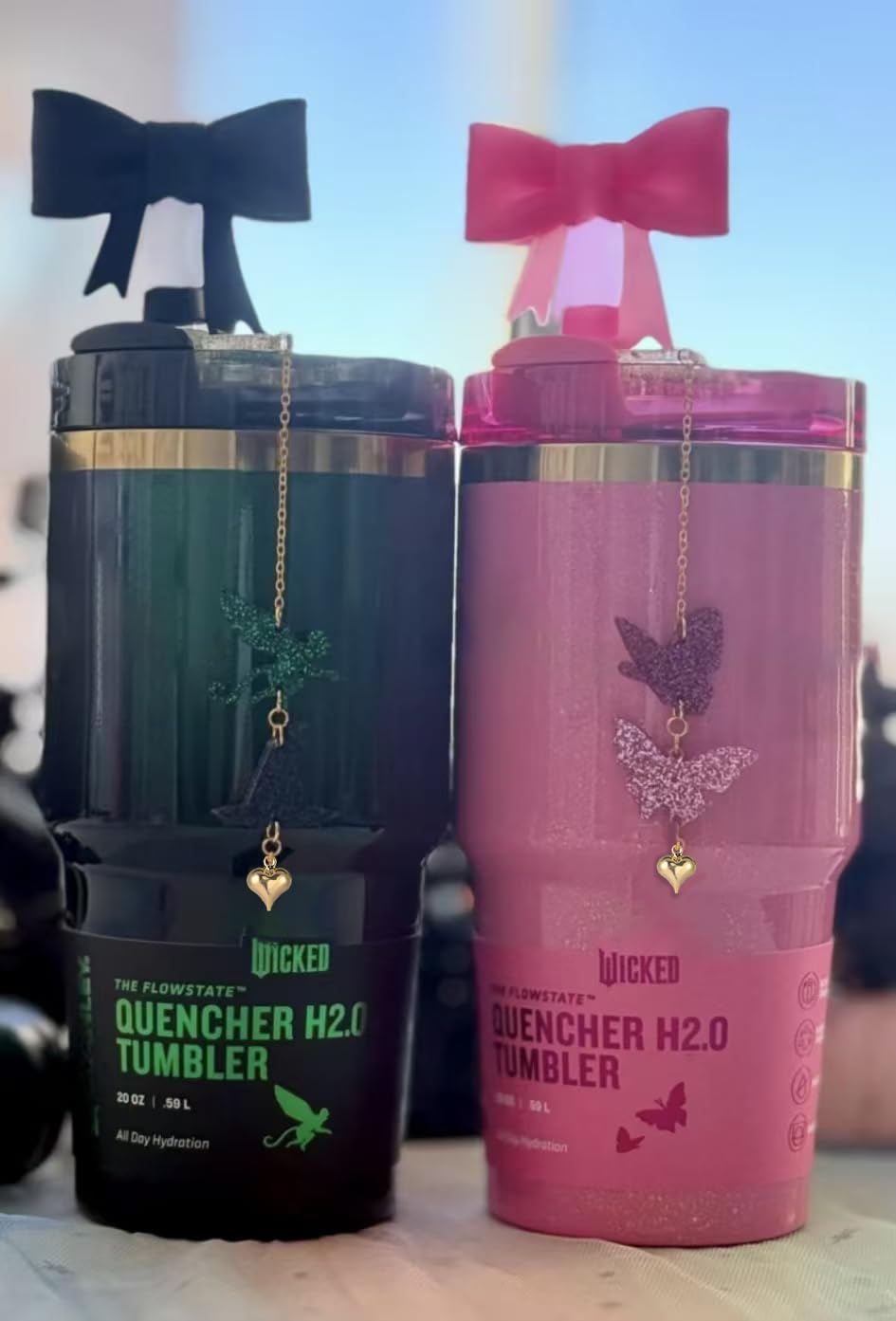 BOTVUG straw cover on a Stanley cup shows secure fit