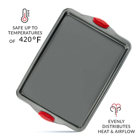 Boxiki Kitchen non-stick surface for clean food release