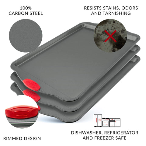Boxiki Kitchen nonstick-coating close-up promises easy release and quick cleanup