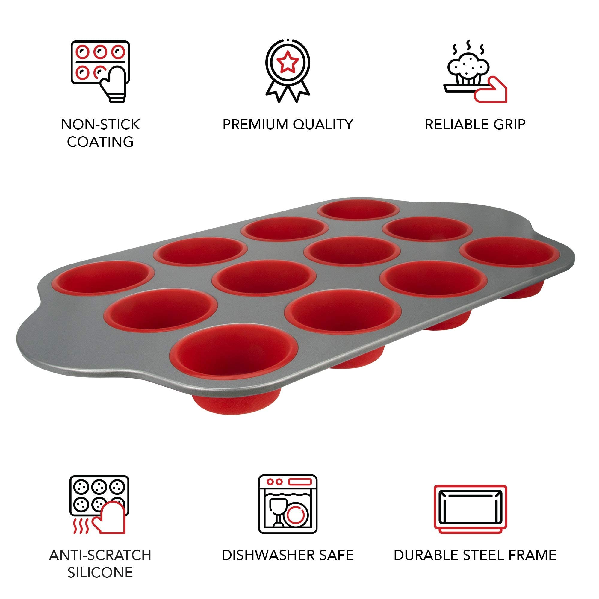 Boxiki Kitchen pan stays clean with stain- and odor-resistant silicone