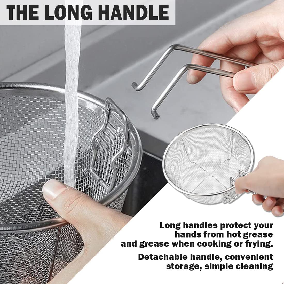 Boxweer foldable handle basket stored compactly for space-saving storage.