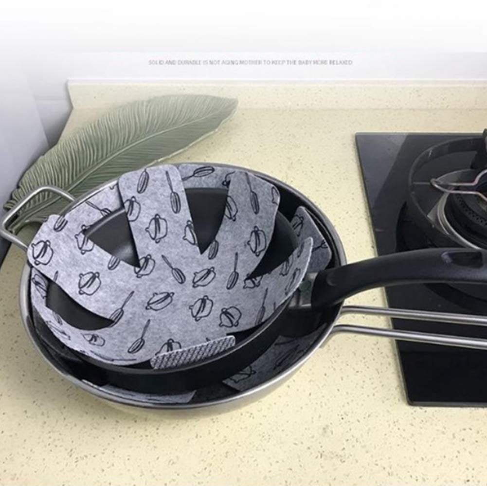 BOYAN small protectors between skillets prevent scuffs and marks