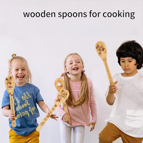 BOZICRE bamboo spoons protect cookware from scratches.