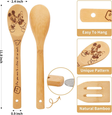 BOZICRE spoon with hanging hole design for tidy storage.