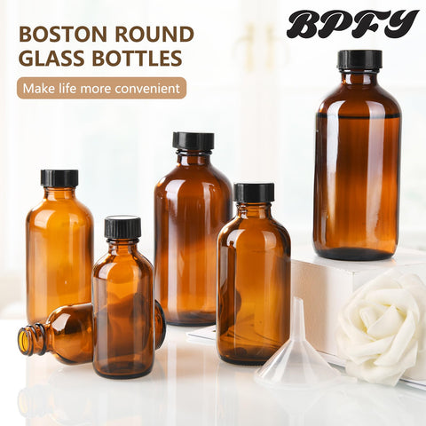BPFY 24-pack packaging shows bottles, funnel, labels, and pen
