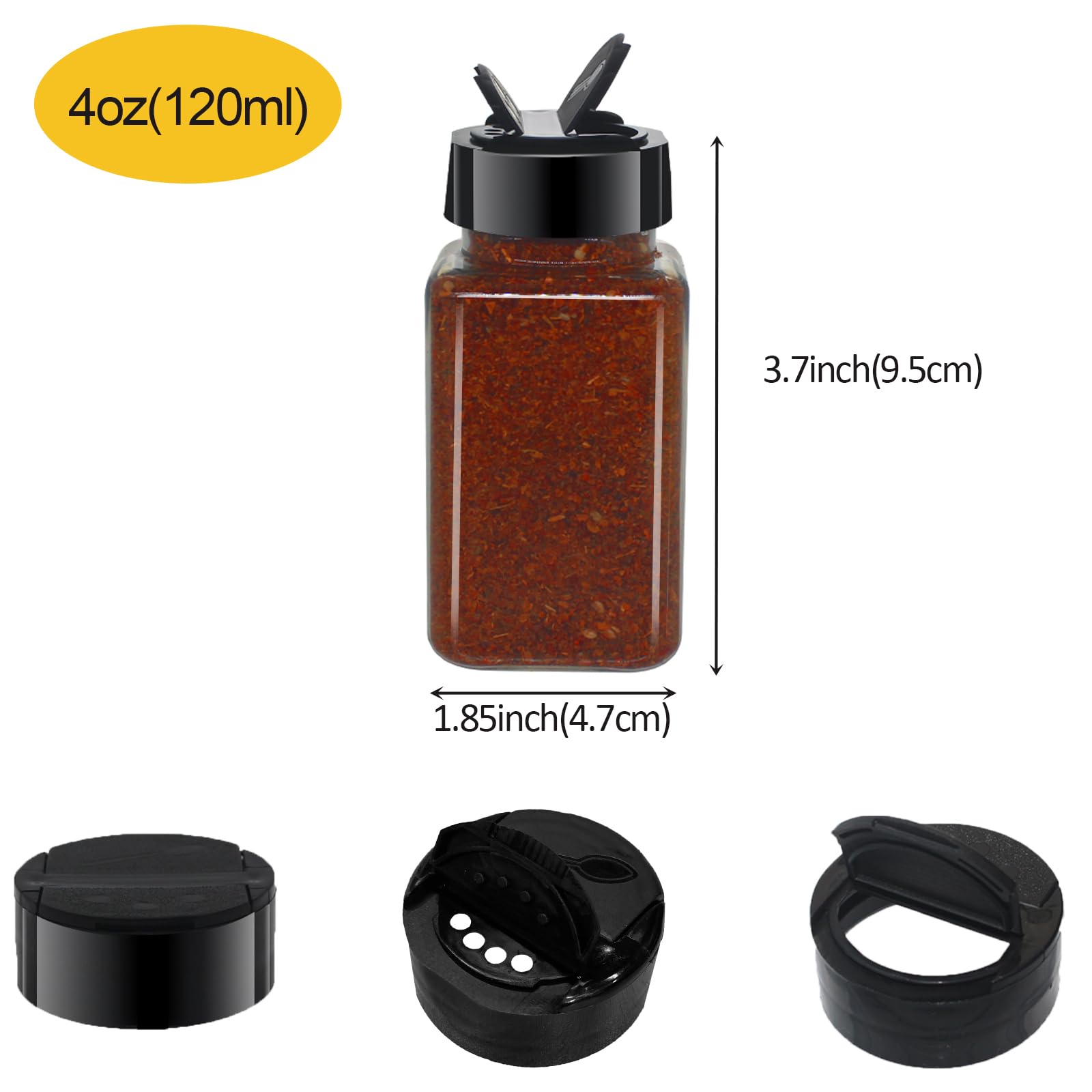 BPFY two-side flip-top lids for controlled pouring and minimal spills.