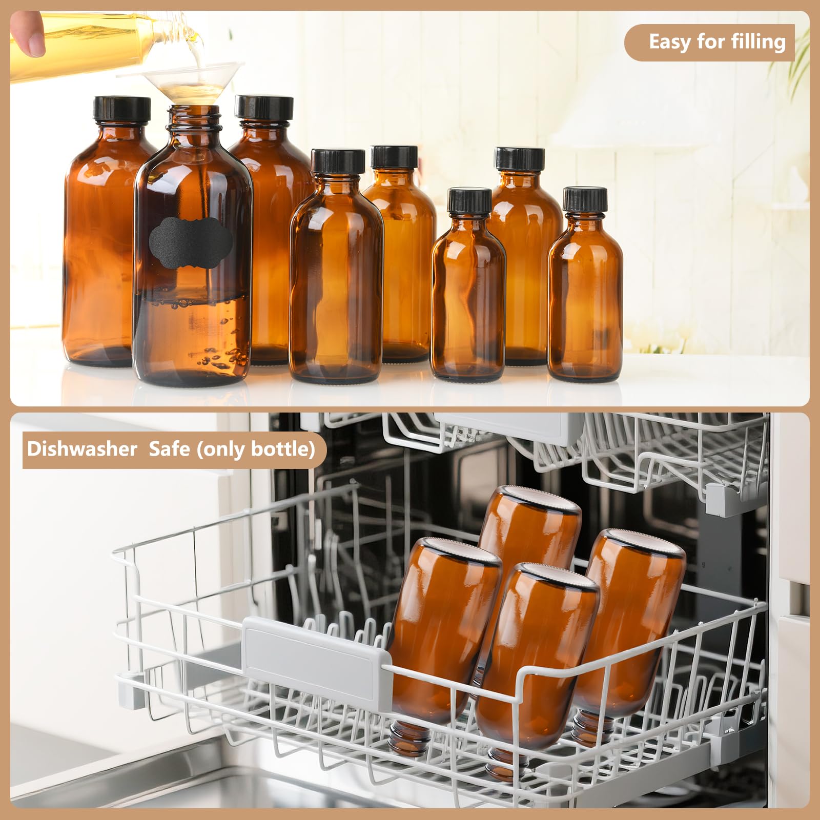 BPFY DIY vanilla extract kit includes bottle and labels