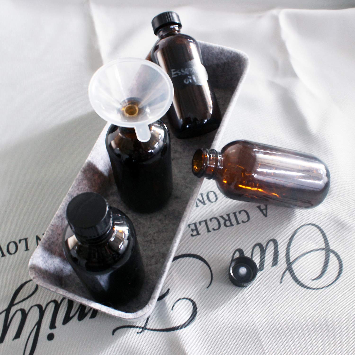 BPFY storage bottle ideal for vanilla, essential oils, and home blends.