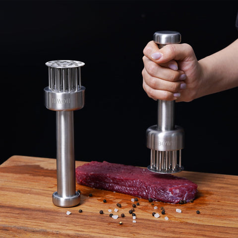 BQWII pork tenderizer for even seasoning and tenderness