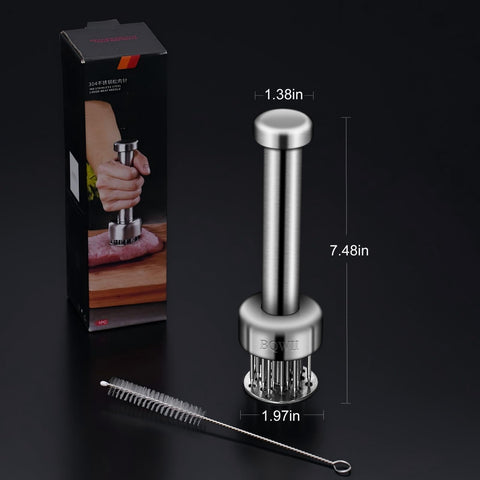 BQWII meat tenderizer ready for beef cuts to improve texture