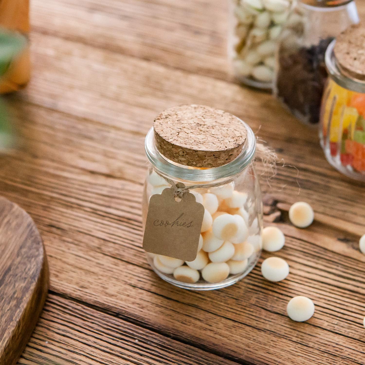 Brajttt dishwasher-safe glass jar, easy to clean and reuse