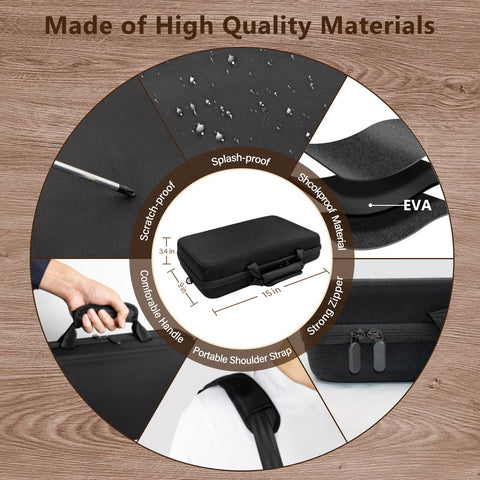 BRANTMAKER knife display box showing interior dimensions for blade storage