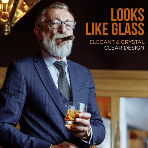 Bravario BPA-free Tritan glasses with glass-like clarity support confident entertaining.