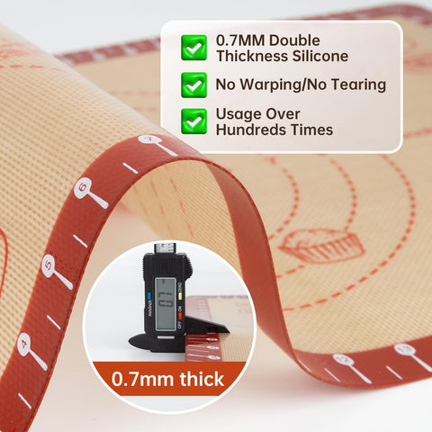 bredominant odor-free surface helps keep smells from lingering after baking