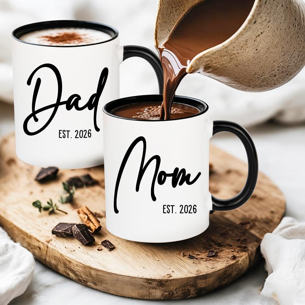 Breezy Valley comfortable handle mug with smooth rim