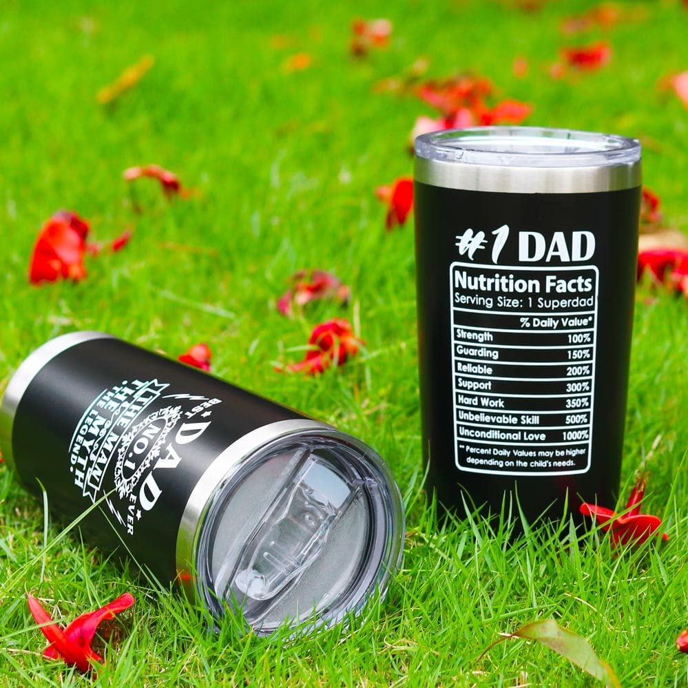 Breezy Valley Dad Tumbler lid close-up showing spill-safe seal.