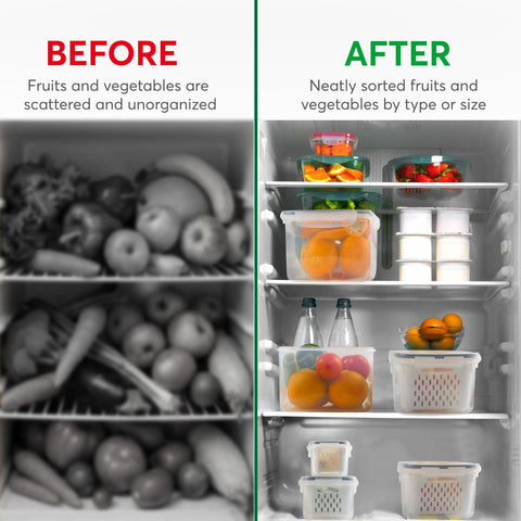 BreezyHome BPA-free plastic keeps produce safe and odors minimal