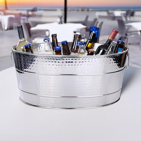 BREKX Aspen heavy-duty stainless steel, dent and scratch resistant.