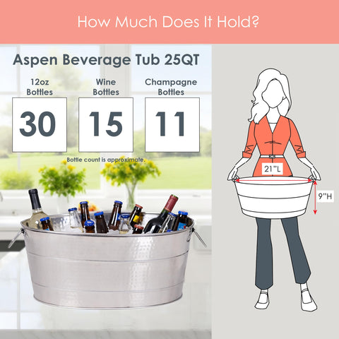 BREKX Aspen party cooler designed for year-round gatherings, easy to clean.