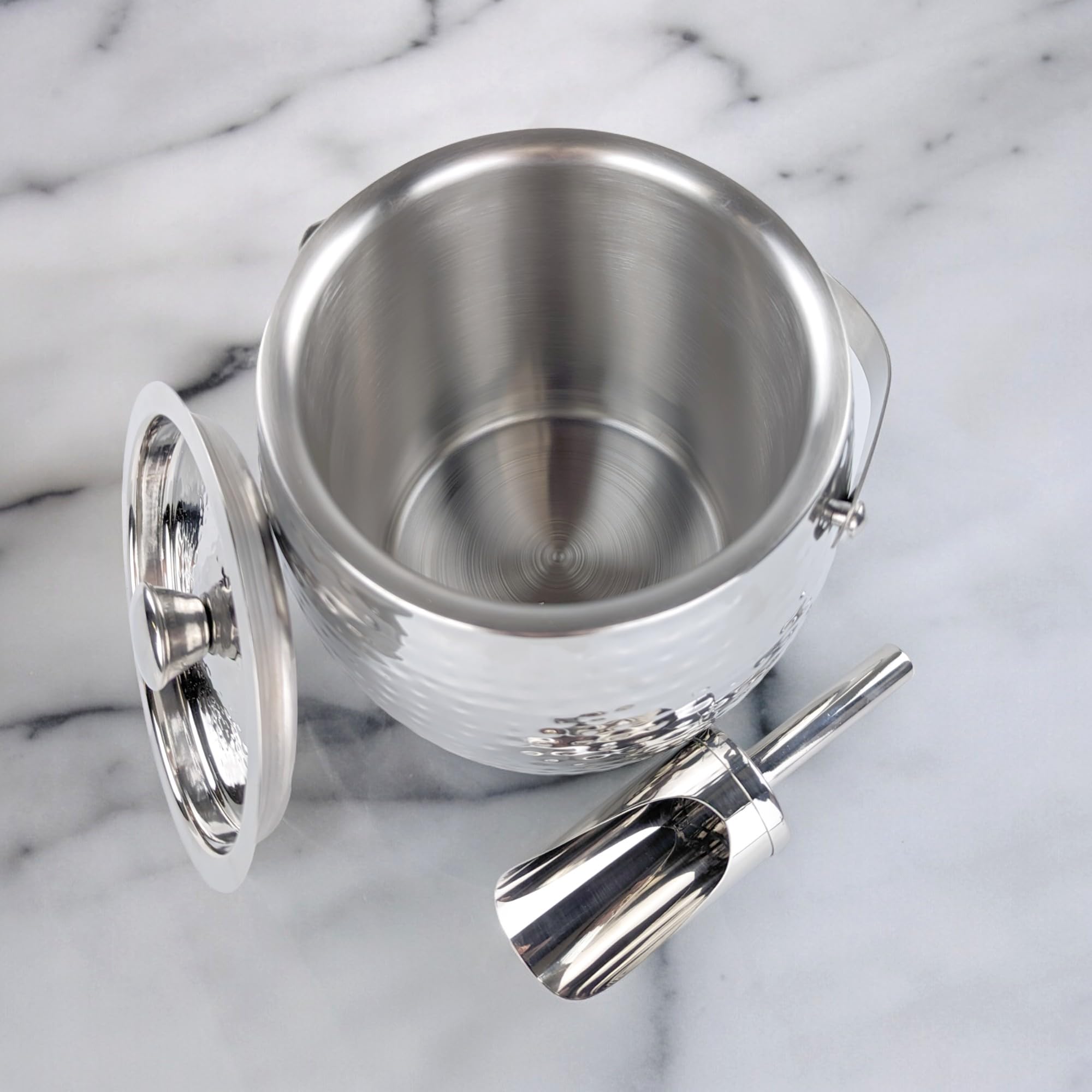 BREKX champagne bucket with ice keeps bottles ready for toasts