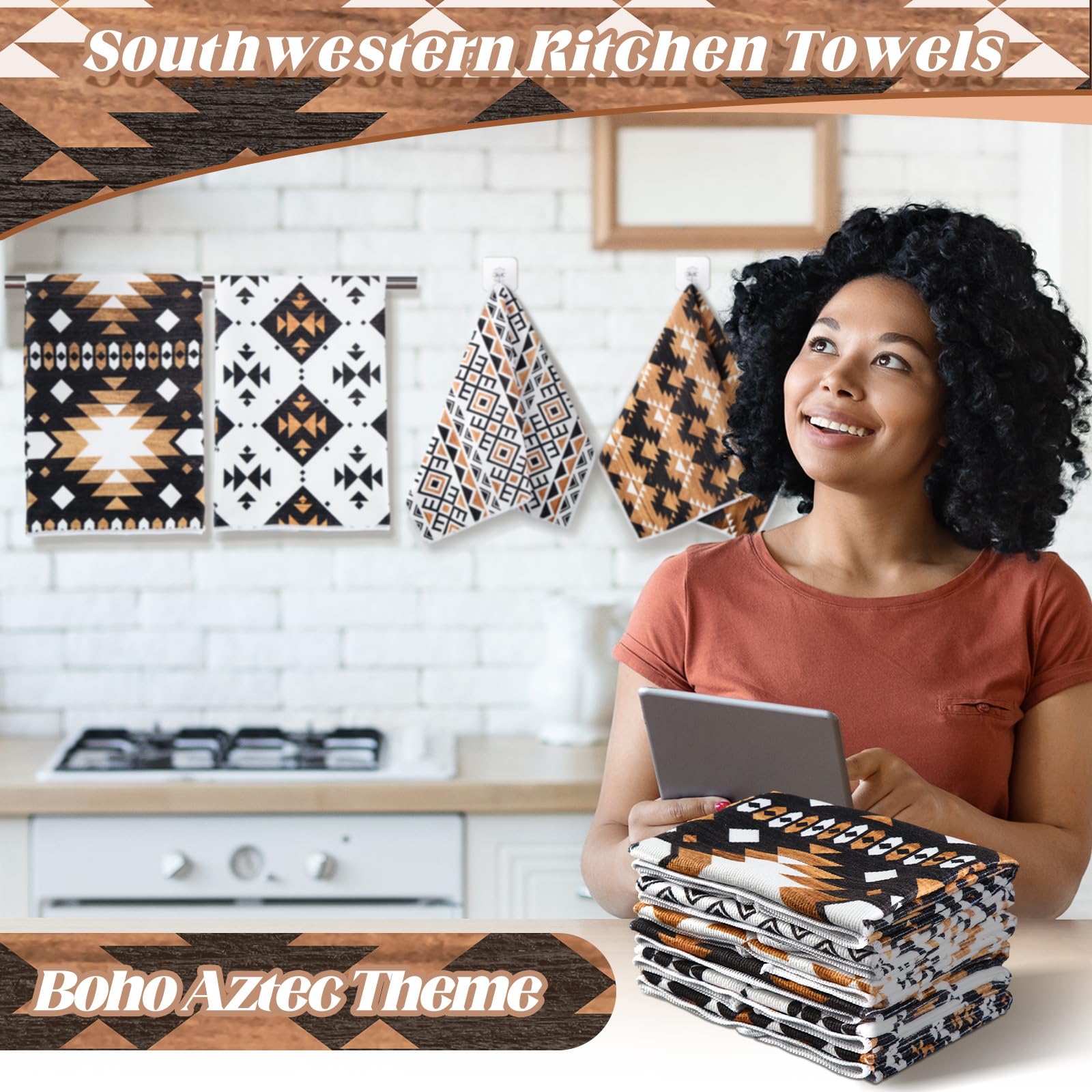 Close-up of Breling microfiber texture showing softness and absorbency.