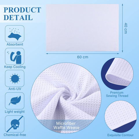 Breling sublimation kitchen towel blanks close-up shows soft microfiber weave