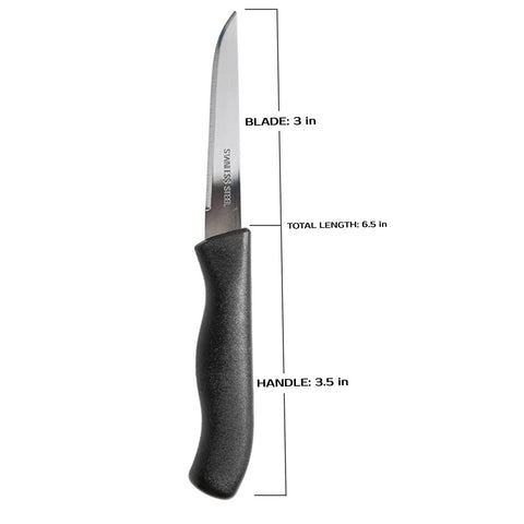 Brenium paring knife dishwasher-safe design for easy kitchen cleanup