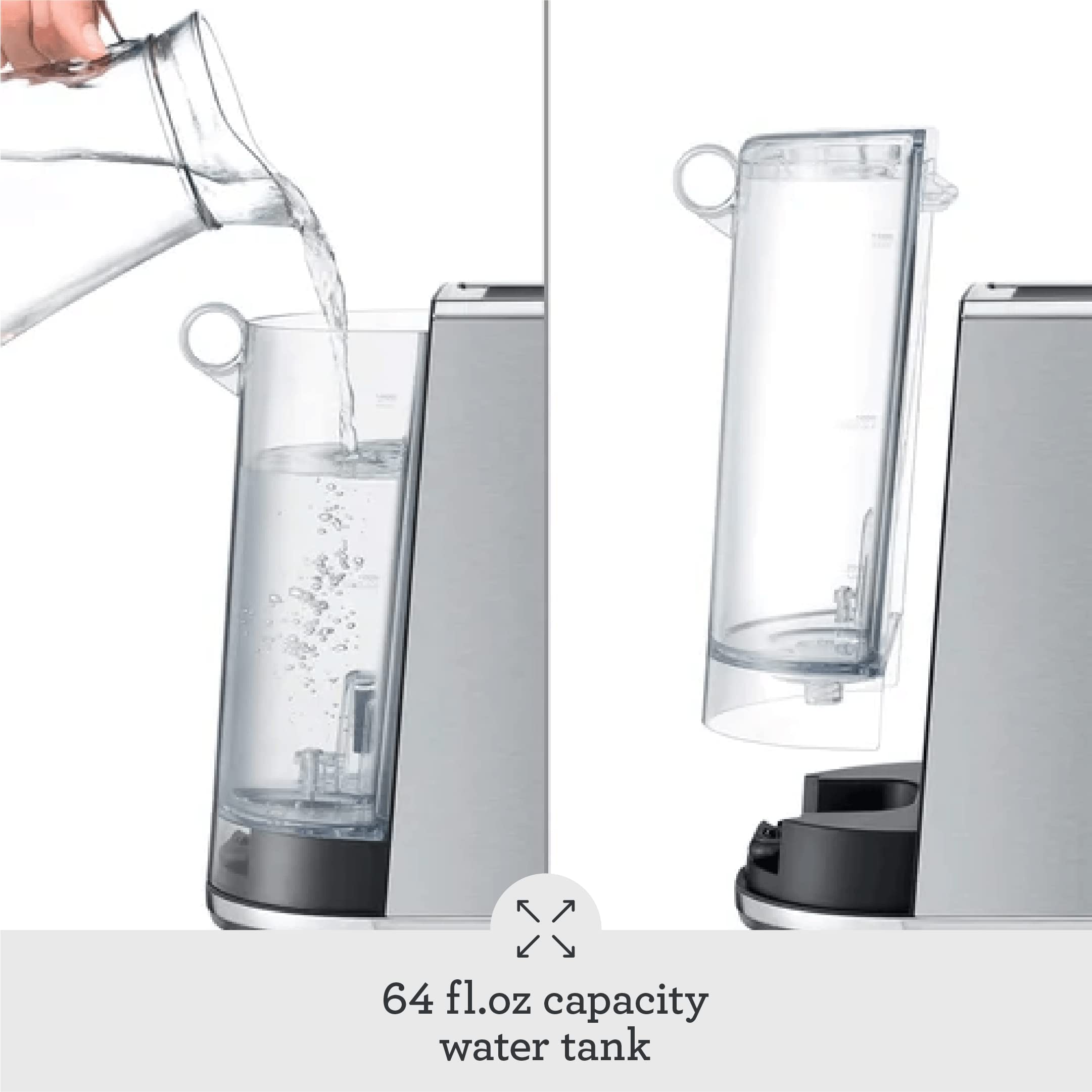 Breville Bambino Plus PID temperature control, precise water temperature for consistent shots.