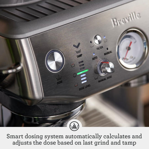 Breville Barista Express Impress 25 grind settings enable bean-to-shot customization
