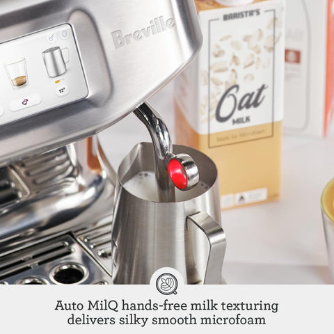 Breville Barista Touch Impress auto steam wand for silky microfoam