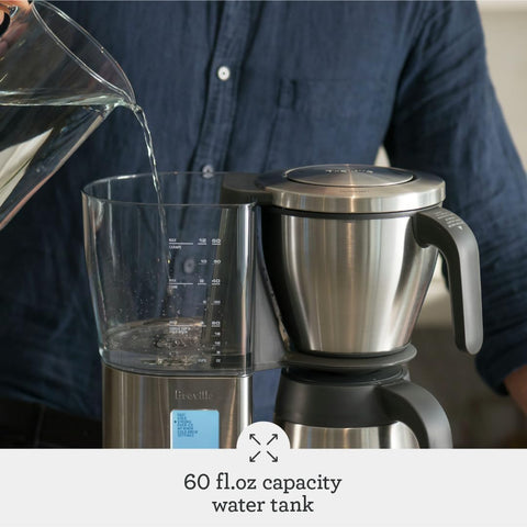 Breville BDC450BSS pour-over adapter ready for Hario V6 and Kalita Wave