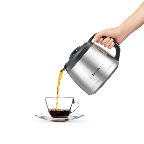 Breville BDC650BSS brushed stainless steel design complements kitchen decor.