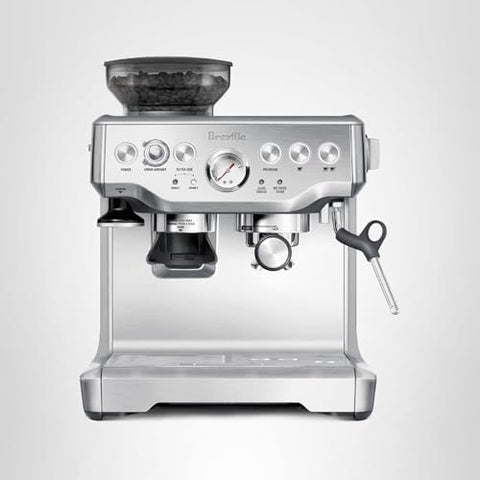 Breville BES870XL accessories-included shows value with starter kit for quick setup