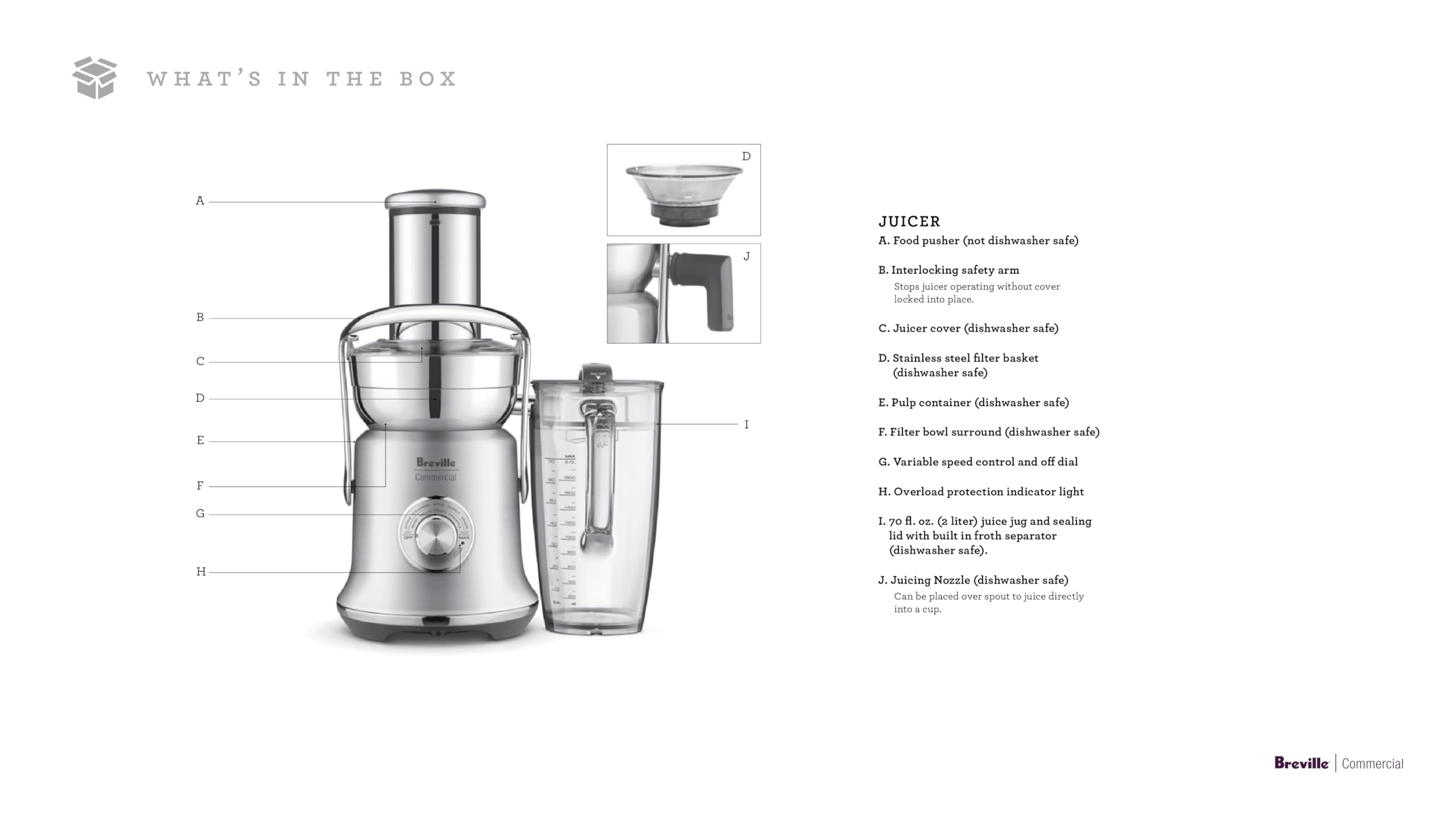 Breville Commercial Juice Fountain XL Pro on a bar setup demonstrates night-long juice service flexibility.