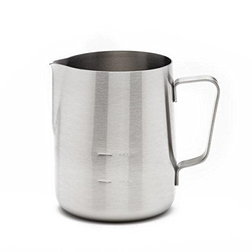 Breville Creatista milk jug for precise frothing and latte art.