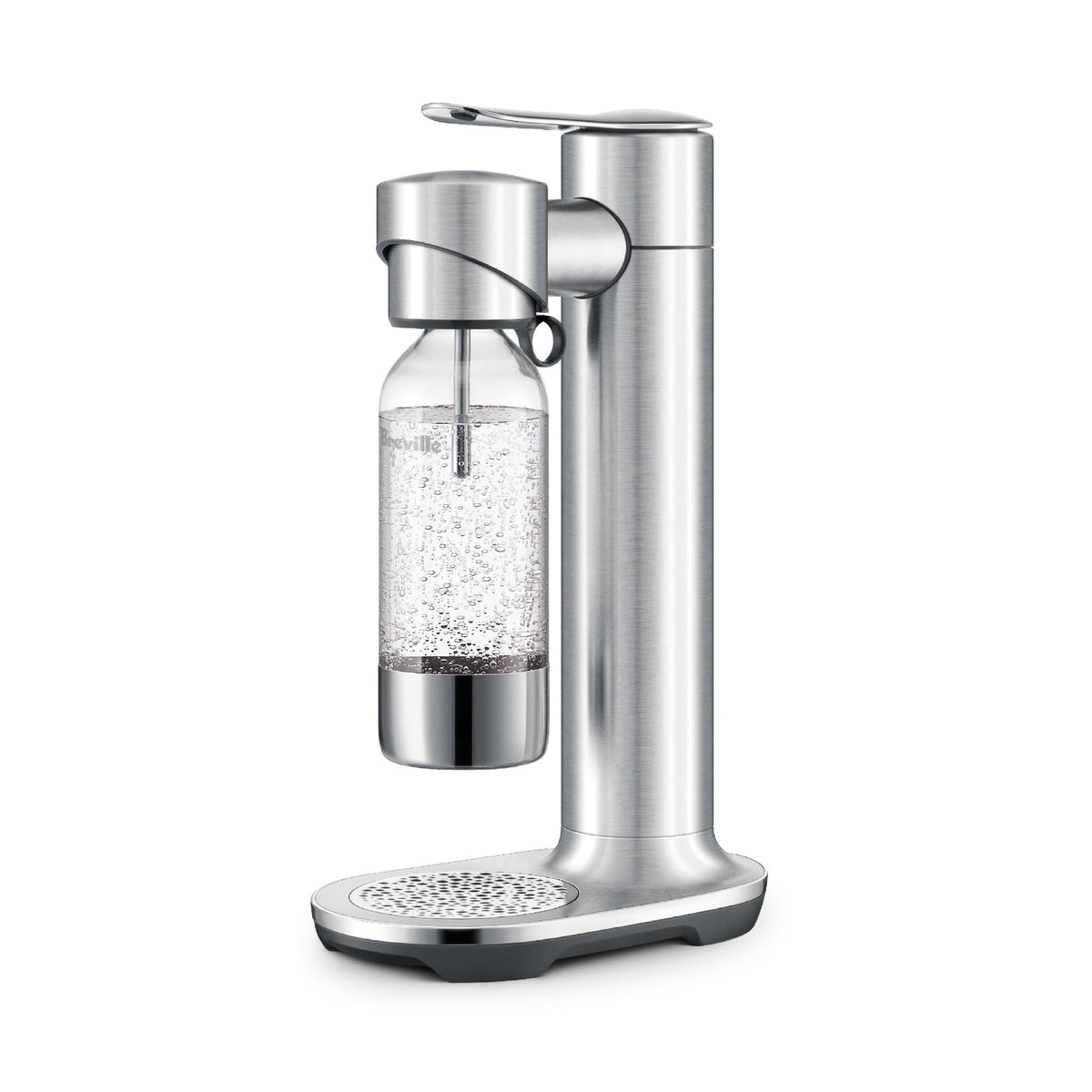 Breville InFizz Aqua bottle pour demonstrates easy, refreshing sparkling water at home.