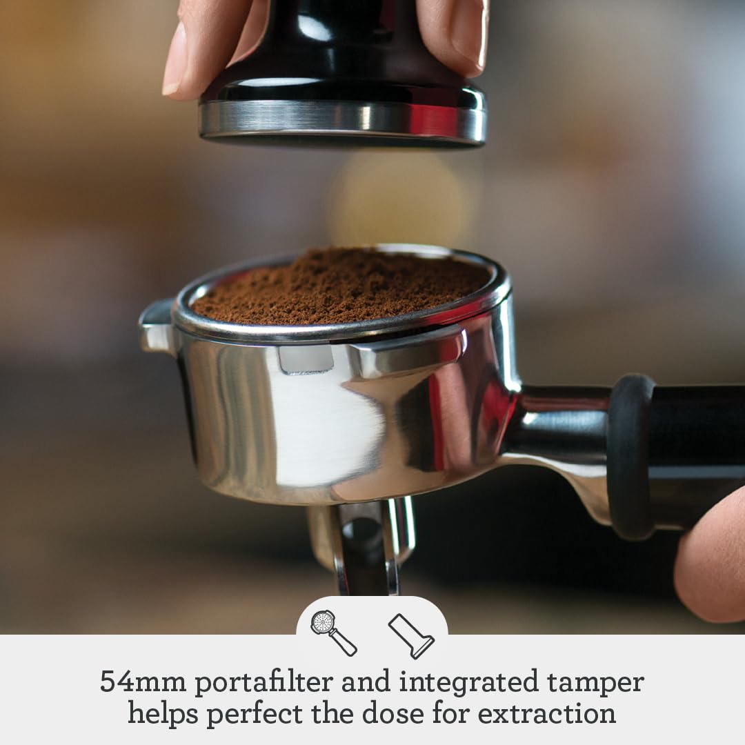 Breville Infuser pressure gauge guides optimal extraction