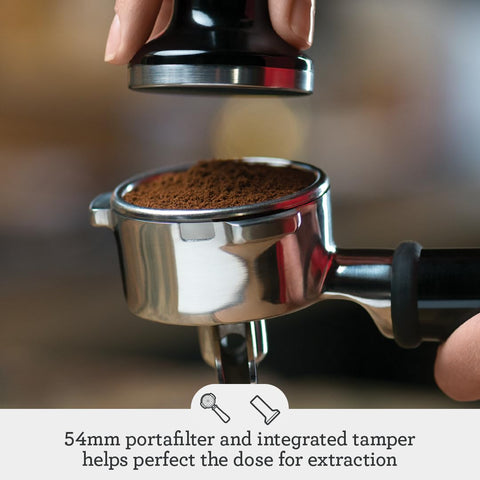 Breville Infuser pressure gauge guides optimal extraction