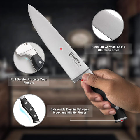 Brewin knife box gift set showcases premium packaging suitable for gifting.