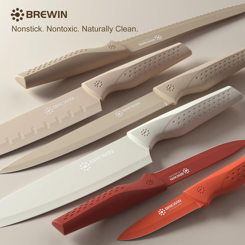 Brewin 7-inch Santoku knife for precise chopping