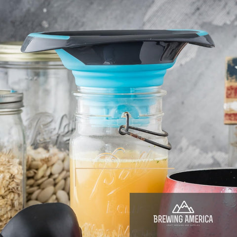 Brewing America veteran-owned silicone funnel delivering reliable kitchen performance