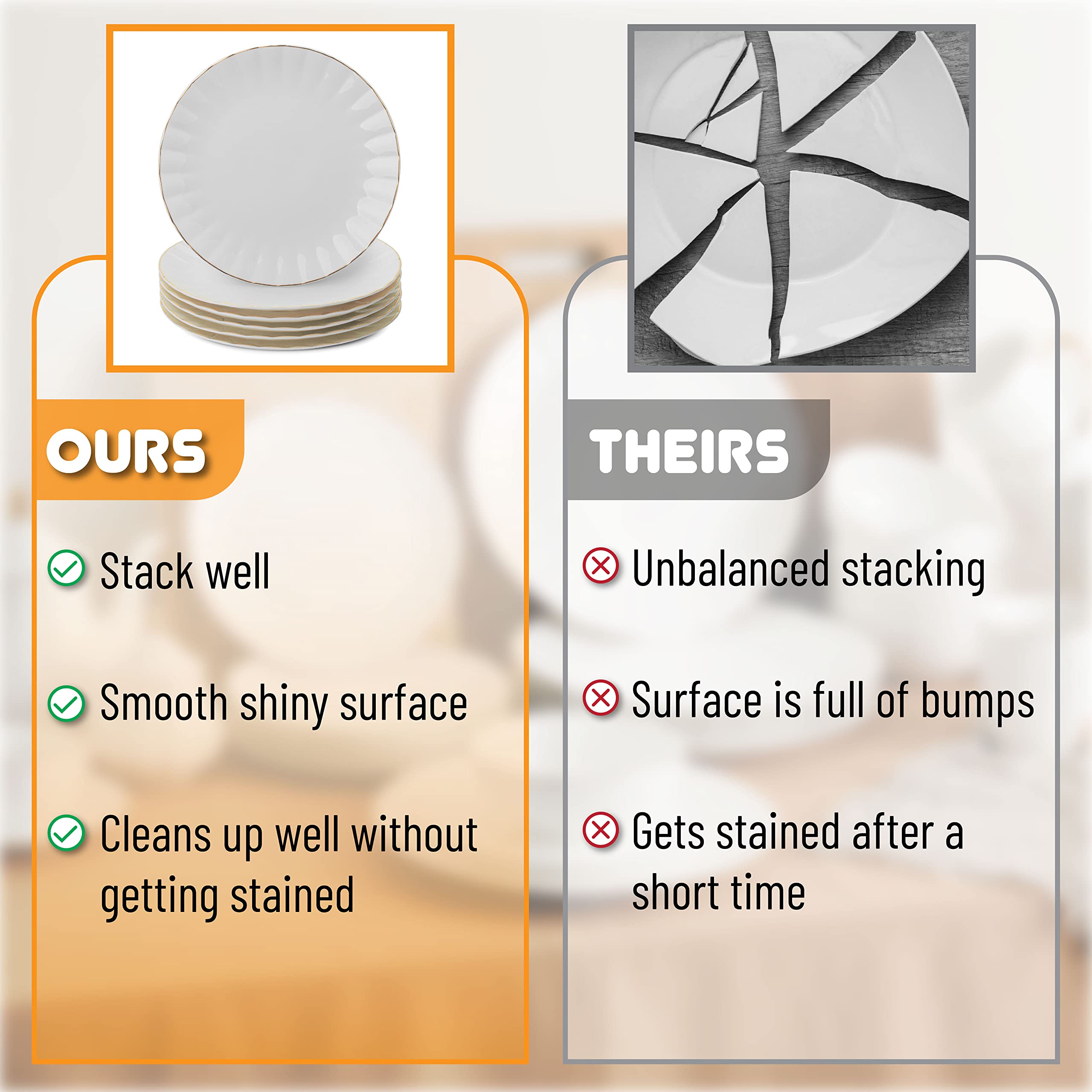 Brew To A Tea dishwasher safe porcelain for easy cleanup.
