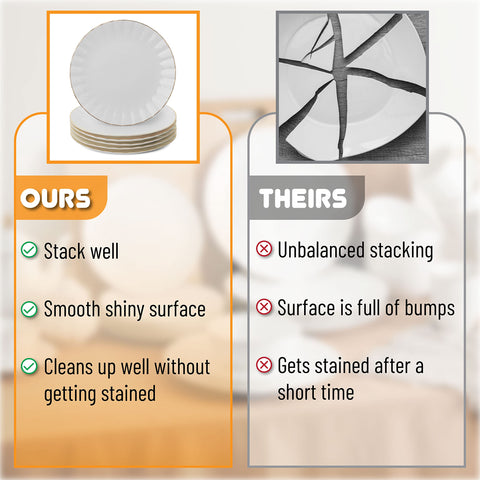 Brew To A Tea dishwasher safe porcelain for easy cleanup.