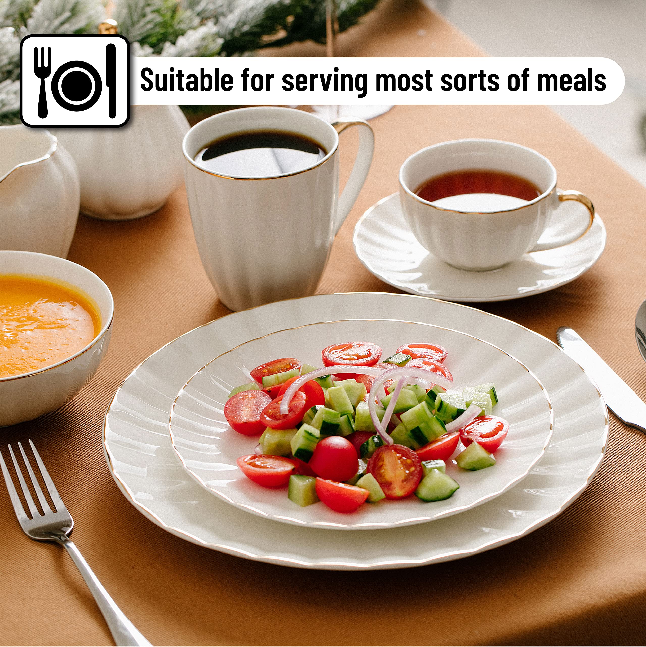 Brew To A Tea not microwave safe plates encourage alternative serving options.