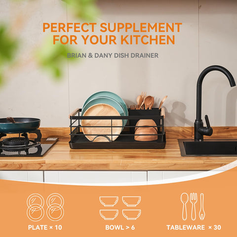 BRIAN & DANY cutlery holder organizes forks, spoons, and utensils efficiently
