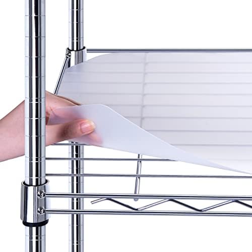 BRIAN & DANY wire shelf liner 18x48 transparent keeps items organized.