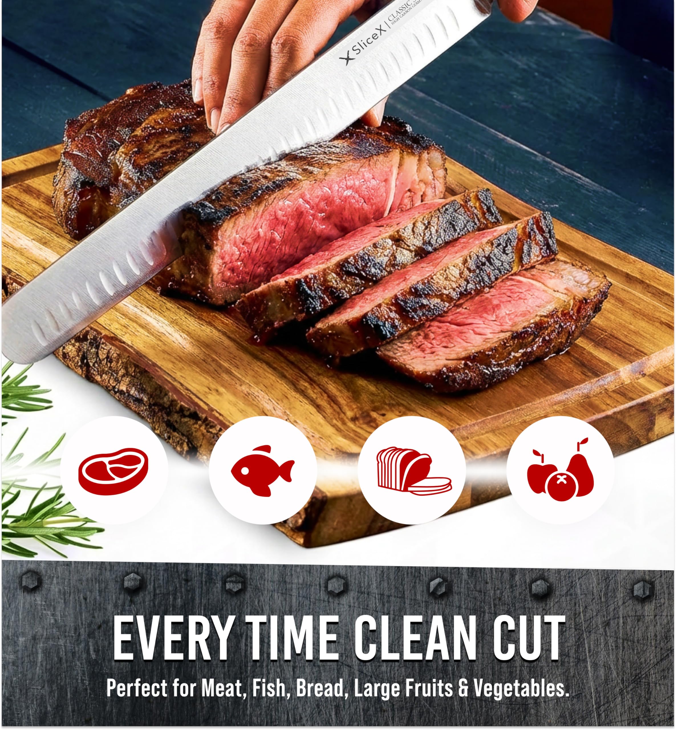 Bright Hobby carving knife showing a rust-resistant blade for long-lasting performance.